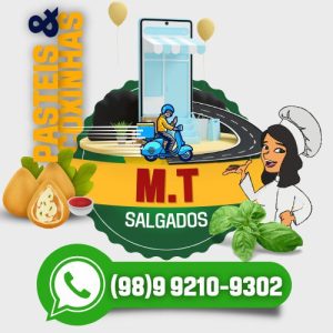 Cento de salgados variados